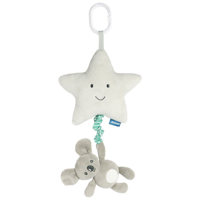 Five-pointed Star Pulling Bell Pendant Crib Hanging Car Hanging Baby Toy