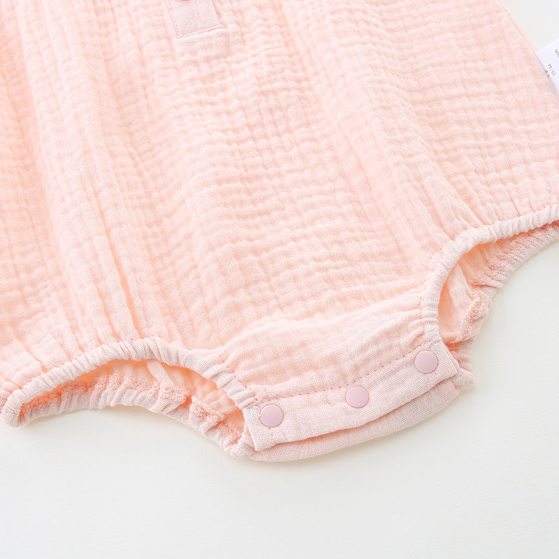 Newborn Baby Jumpsuits Baby Thin Pure Cotton