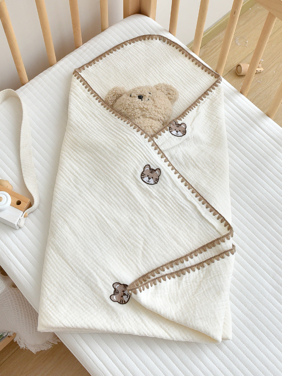 Baby Cotton Blanket Newborn Bubble Wrap Cartoon