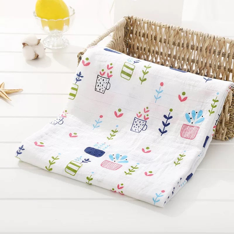 Children's air conditioner feeding baby towel