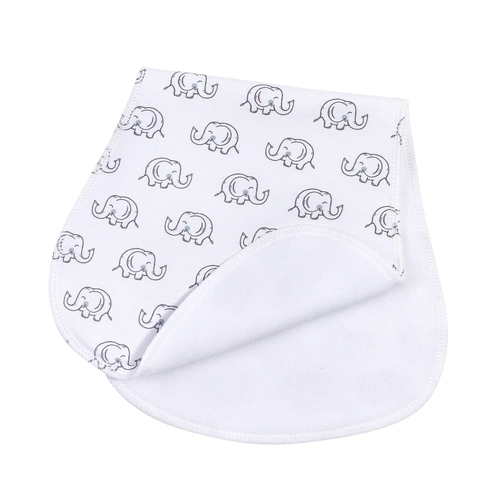 Minimally Printed Baby Feeding Towel And Hiccup Cloth