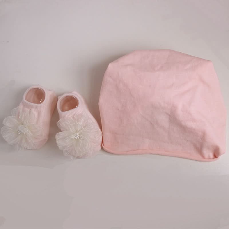 Children's Flower Baby Girl Newborn Beanie Summer