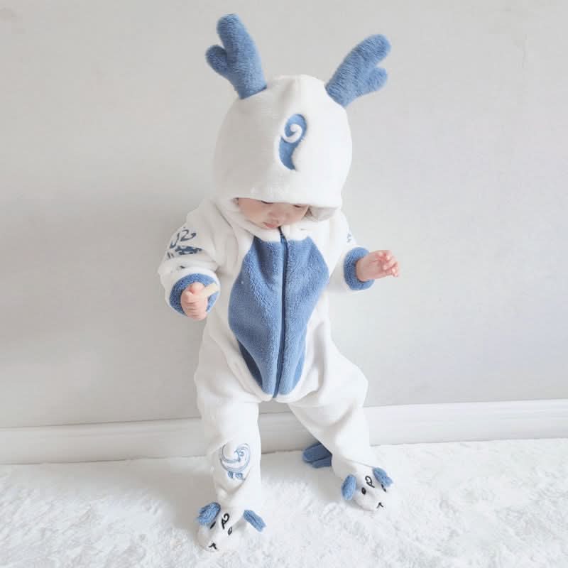 Newborn Baby Autumn Clothes One-piece Animal