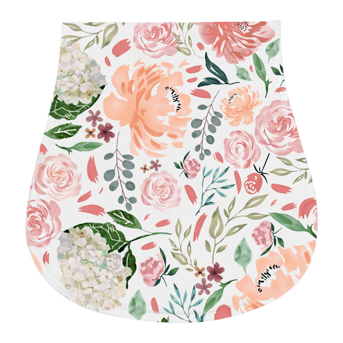 Minimally Printed Baby Feeding Towel And Hiccup Cloth