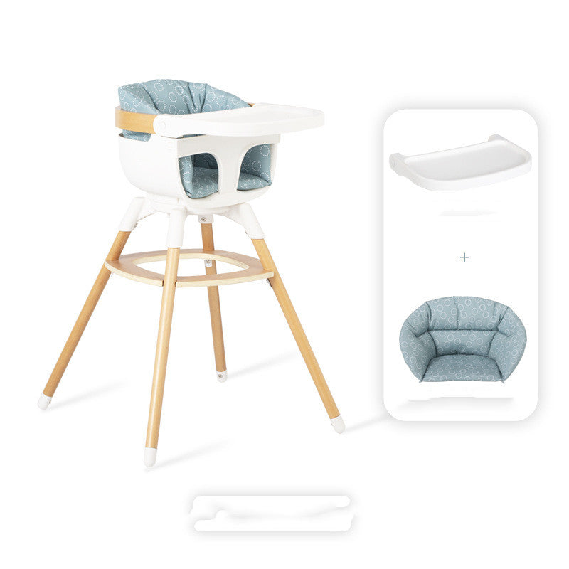 Beech Solid Wood Multifunctional Baby Dining Chair