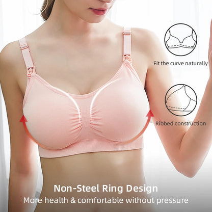 Plus Size ComfortLift Breastfeeding Bra