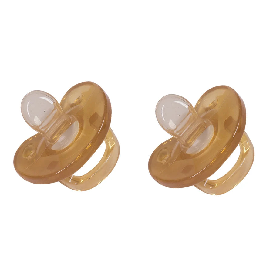 1 Pcs Baby Pacifier For Soothing Nighttime Sleep Flat Soft Breathable Design Baby Reborn Silicone For Baby Accessories Newborn