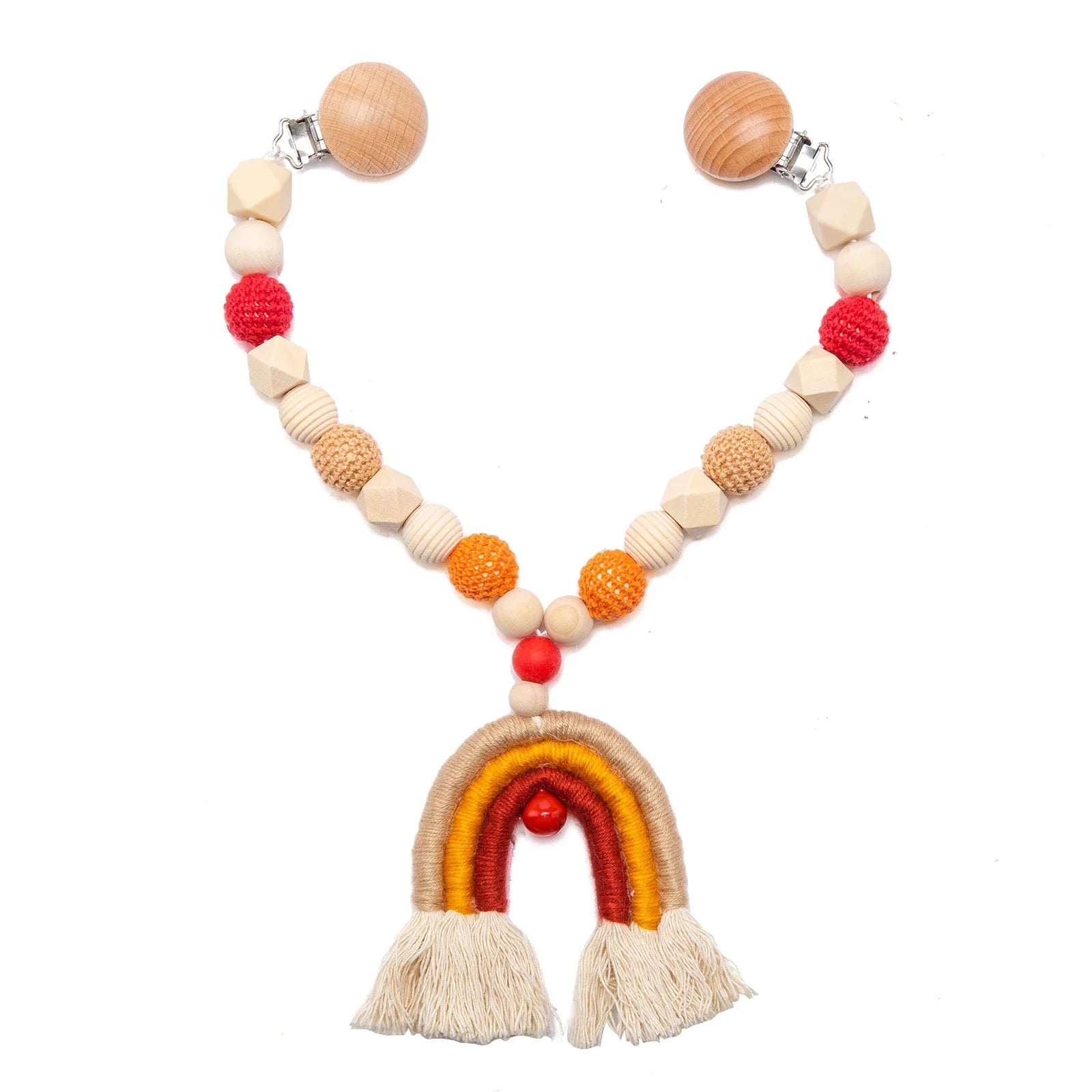 Baby Rattle Toys 0-12 Months Newborn Crochet Rattle Stroller Mobile Toys Wooden Clips Pendant Toys for Newborn Baby Animal Toys