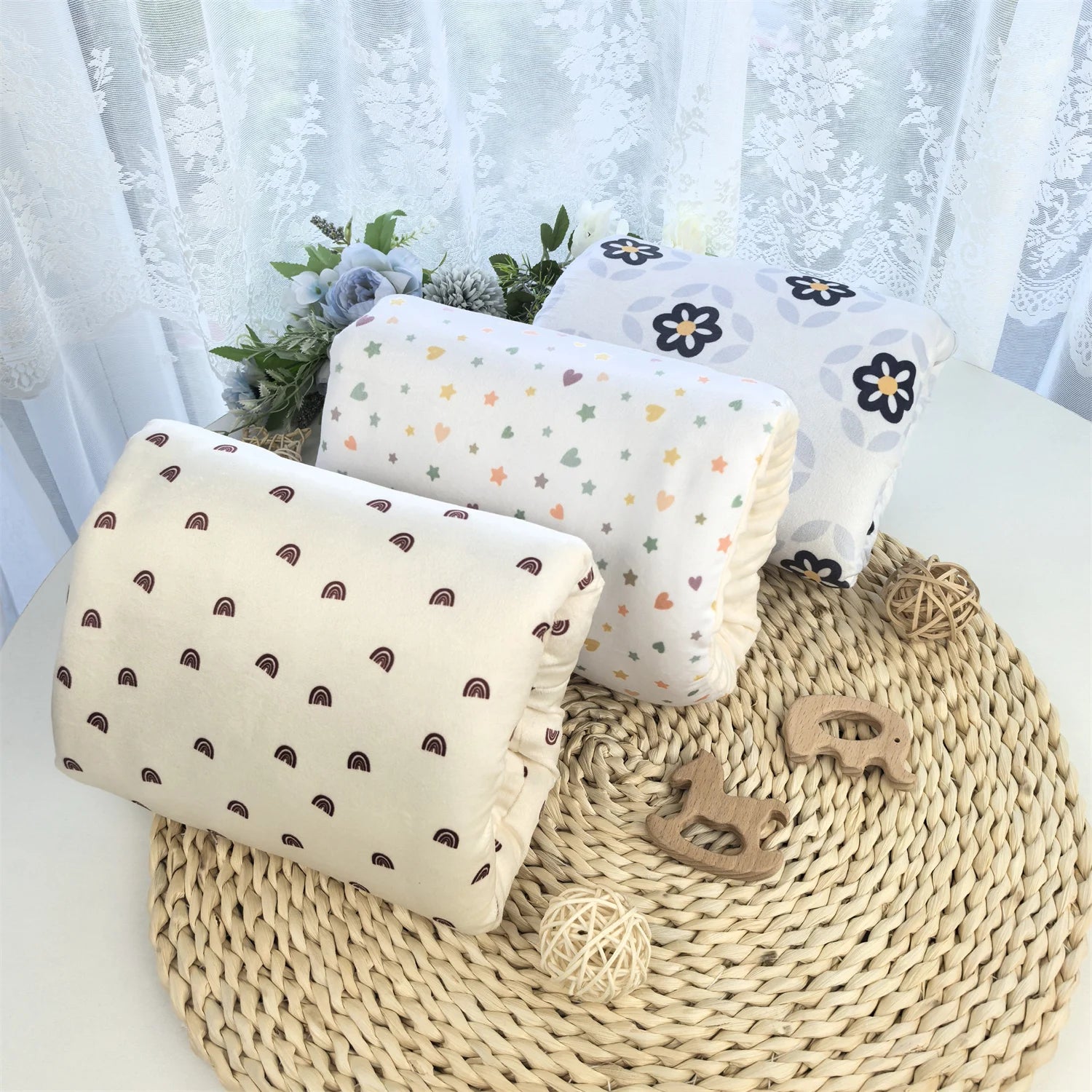 1PC Baby Feeding Arm Pillow,Soft  Bottle Nursing Arm Pillows for Newborn,Breastfeeding Pillows for More Support for Mom and Baby