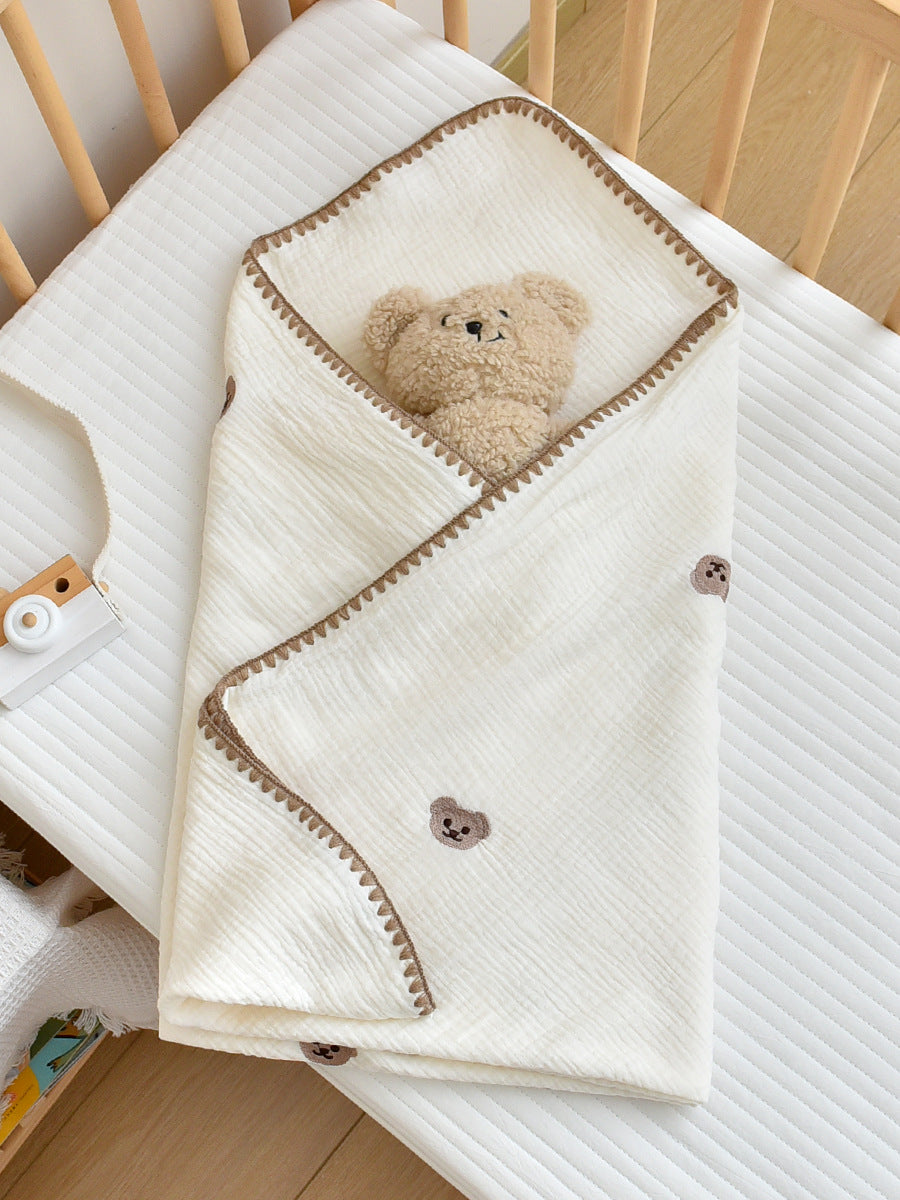Baby Cotton Blanket Newborn Bubble Wrap Cartoon