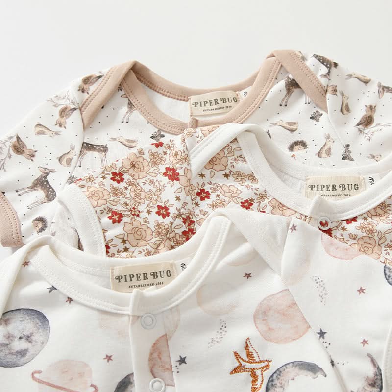 Baby Triangle Short Sleeve Romper Newborn Clothes Baby Bodysuit