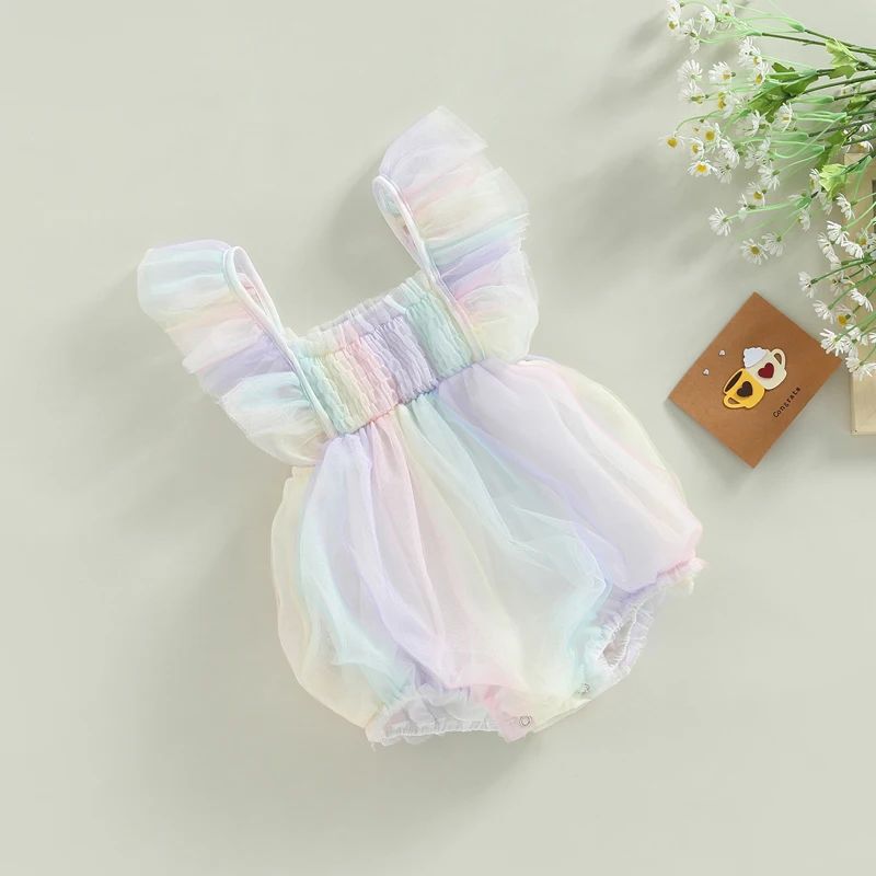 Summer Sweet Baby Clothing Newborn Baby Girl's One-piece Suit