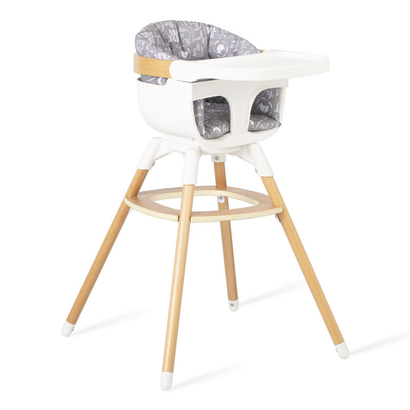 Beech Solid Wood Multifunctional Baby Dining Chair