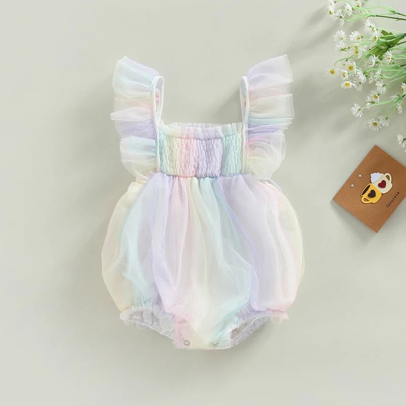 Summer Sweet Baby Clothing Newborn Baby Girl's One-piece Suit