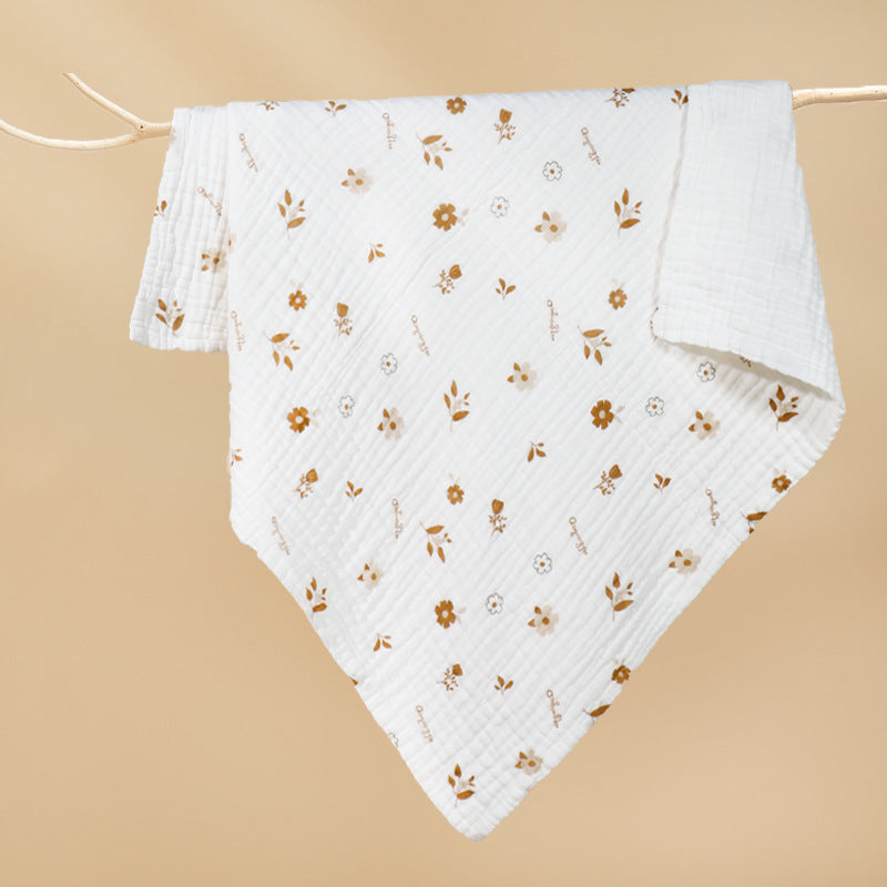 Newborn Baby Printed Pure Cotton Gauze Blanket