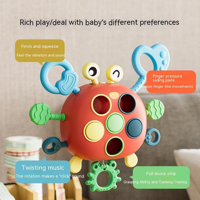 Baby Chouchoule Toy Crab Lala Action Training Toys