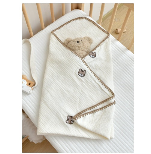 Baby Cotton Blanket Newborn Bubble Wrap Cartoon